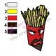 Frylock Embroidery Design